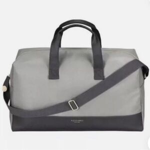 - AZZARO Gray Grey Weekend Travel Duffle Bag